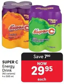 Makro SUPER C Energy Drink offer