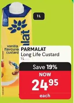 Makro PARMALAT Long Life Custard offer