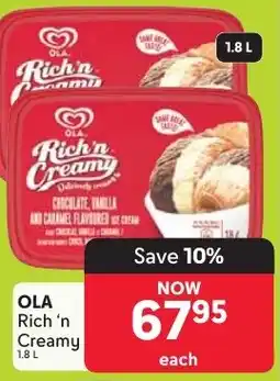 Makro OLA Rich 'n Creamy offer