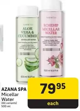 Makro AZANA SPA Micellar Water offer