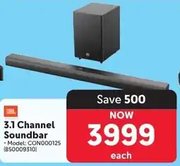 Makro JBL 3.1 Channel Soundbar offer