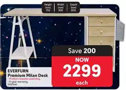 Makro EVERFURN Premium Milan Desk offer