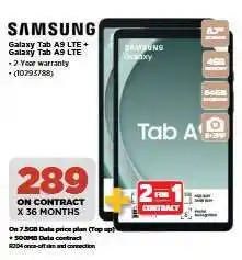 HiFi Corp Samsung Galaxy Tab A9 LTE + Galaxy Tab A9 LTE offer