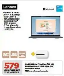 HiFi Corp Lenovo IdeaPad 3 Intel Core i5 Laptop offer