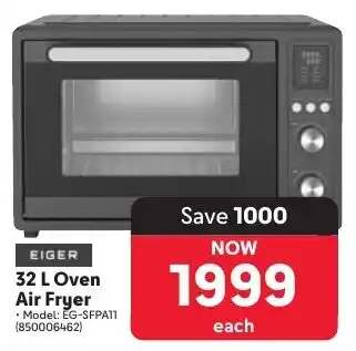 Makro EIGER Oven Air Fryer offer