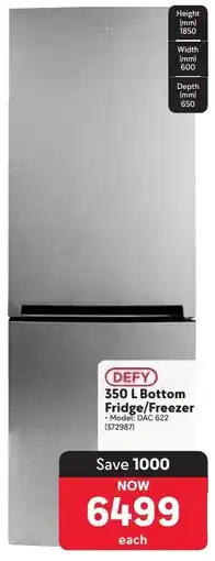 Makro DEFY Bottom Fridge/ Freezer offer