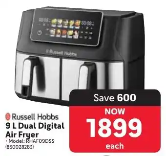 Makro Russell Hobbs Dual Digital Air Fryer offer