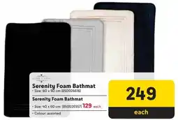 Makro Home Living Serenity Foam Bathmat offer