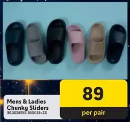 Makro Mens & Ladies Chunky Sliders offer