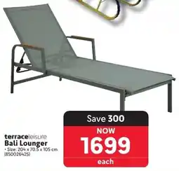 Makro Terrace Leisure Bali Lounger offer