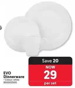Makro EVO Dinnerware offer