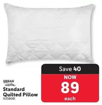 Makro URBAN Standard Quilted Pillow offer