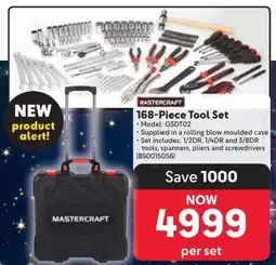 Makro Mastercraft 168-Piece Tool Set offer