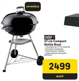 Makro Weber Compact Kettle Braai offer