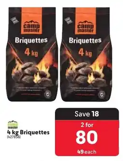 Makro Camp Master Briquettes offer