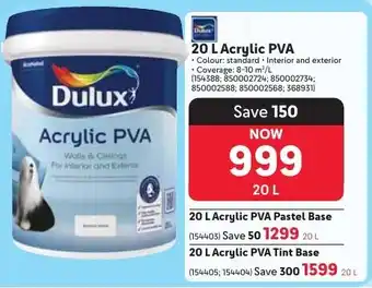 Makro Dulux Acrylic PVA offer