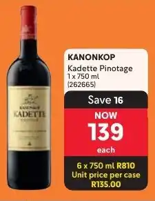 Makro KANONKOP Kadette Pinotage offer