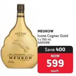 Makro MEUKOW Icone Cognac Gold offer