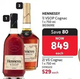 Makro HENNESSY VS Cognac offer
