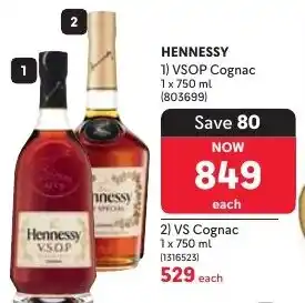 Makro HENNESSY VS Cognac offer