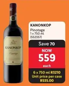 Makro KANONKOP Pinotage offer