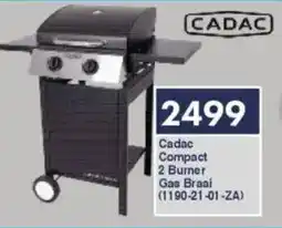 President Hyper Cadac Compact 2 Burner Gas Braai offer