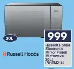 President Hyper Russell Hobbs Electronic Mirror Finish Microwave offer