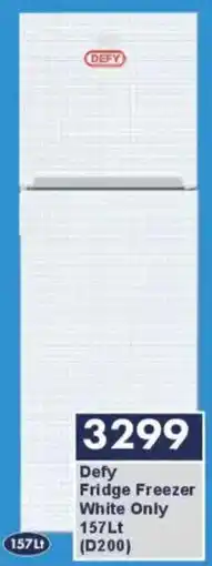 President Hyper Defy Fridge Freezer White Only offer