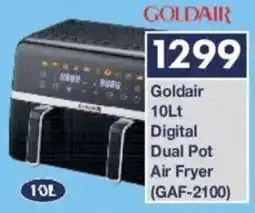 President Hyper Goldair Digital Dual Pot Air Fryer offer