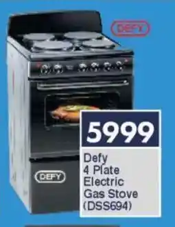 President Hyper Defy 4 Plate Electric Gas Stove offer
