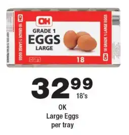OK Liquor OK Large Eggs offer