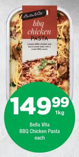 OK Liquor Bella Vita BBQ Chicken Pasta offer
