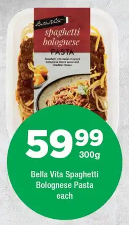 OK Liquor Bella Vita Spaghetti Bolognese Pasta offer