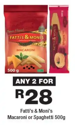 OK Liquor Fatti's & Moni's Macaroni or Spaghetti offer