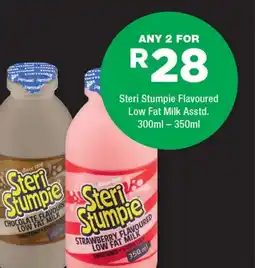 OK Liquor Steri Stumpie Flavoured Low Fat Milk Asstd. offer