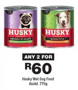 OK Liquor Husky Wet Dog Food Asstd. offer