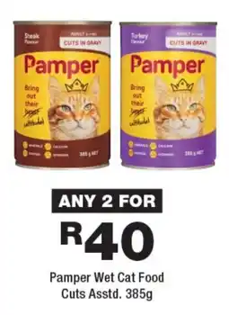 OK Liquor Pamper Wet Cat Food Cuts Asstd. offer