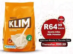 Take 'n Pay Nestle Klim Milk Powder offer