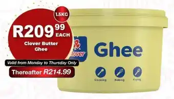 Take 'n Pay Clover Butter Ghee offer