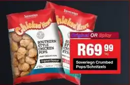 Take 'n Pay Soveriegn Crumbed Pops/ Schnitzels offer