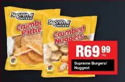 Take 'n Pay Supreme Burgers/ Nuggets offer