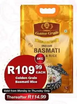 Take 'n Pay Golden Grain Basmati Rice offer