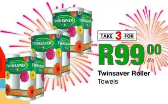 Take 'n Pay Twinsaver Roller Towels offer