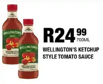 Take 'n Pay Wellington's ketchup style tomato sauce offer
