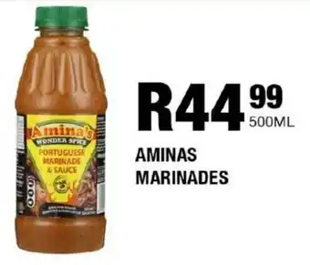 Take 'n Pay Aminas marinades offer