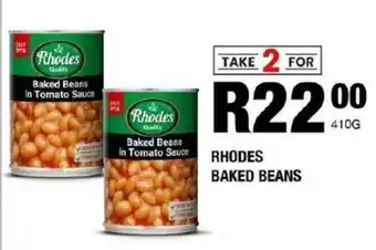 Take 'n Pay Rhodes Baked Beans offer