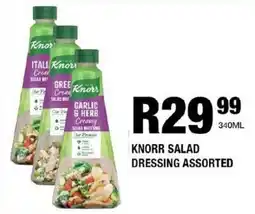 Take 'n Pay Knorr salad dressing assorted offer