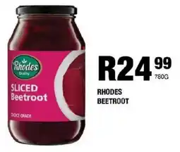 Take 'n Pay Rhodes Beetroot offer