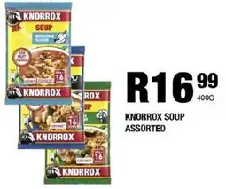 Take 'n Pay Knorrox soup assorted offer