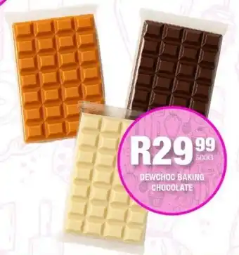 Take 'n Pay Dewchoc baking chocolate offer